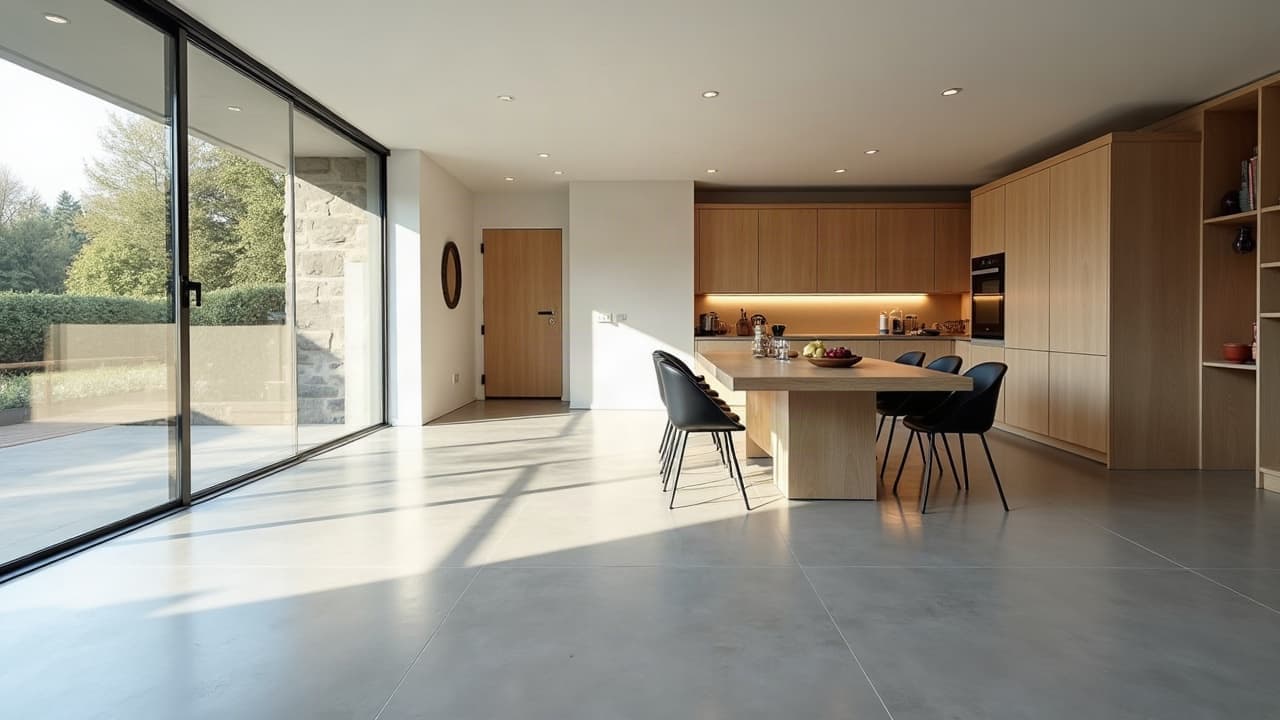 Diagnostic d'un carrelage ancien avant application de béton ciré au sol, appartement toulousain